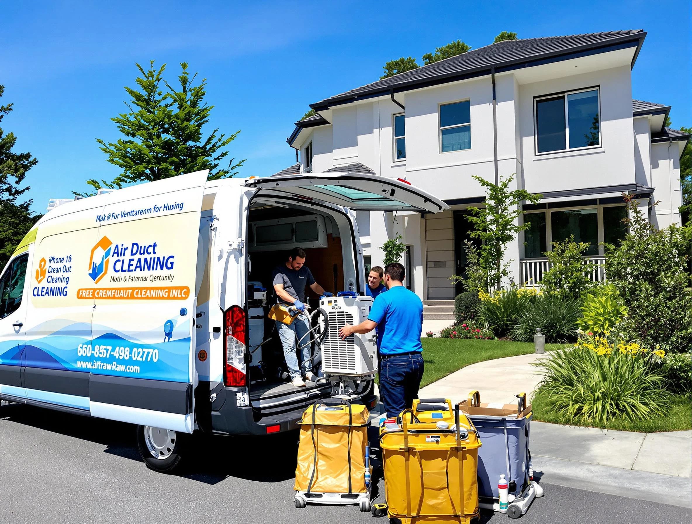 Mount Juliet Air Duct Cleaning technician performing professional air duct cleaning in Mount Juliet