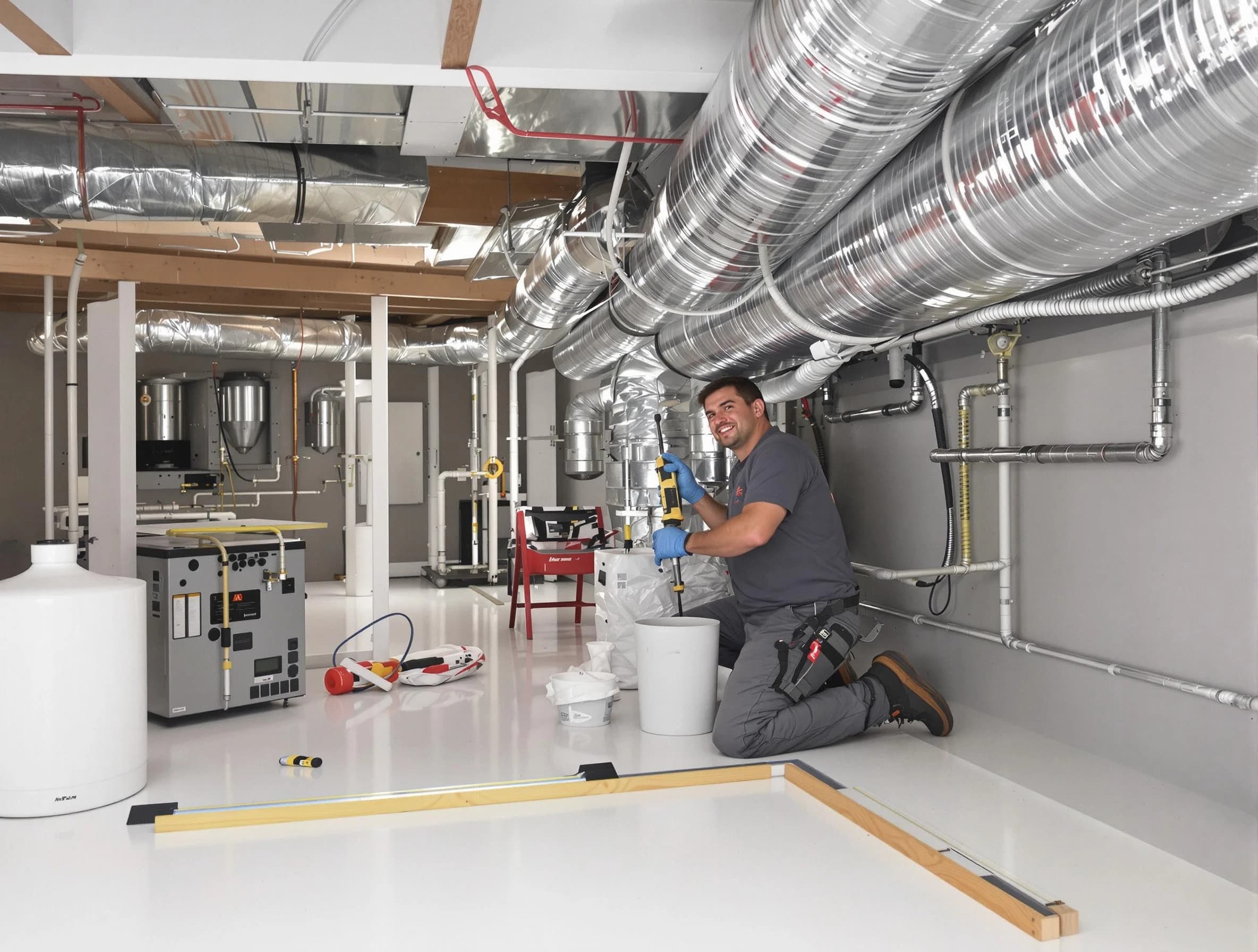 Professional duct sealing service by Mount Juliet Air Duct Cleaning in Mount Juliet