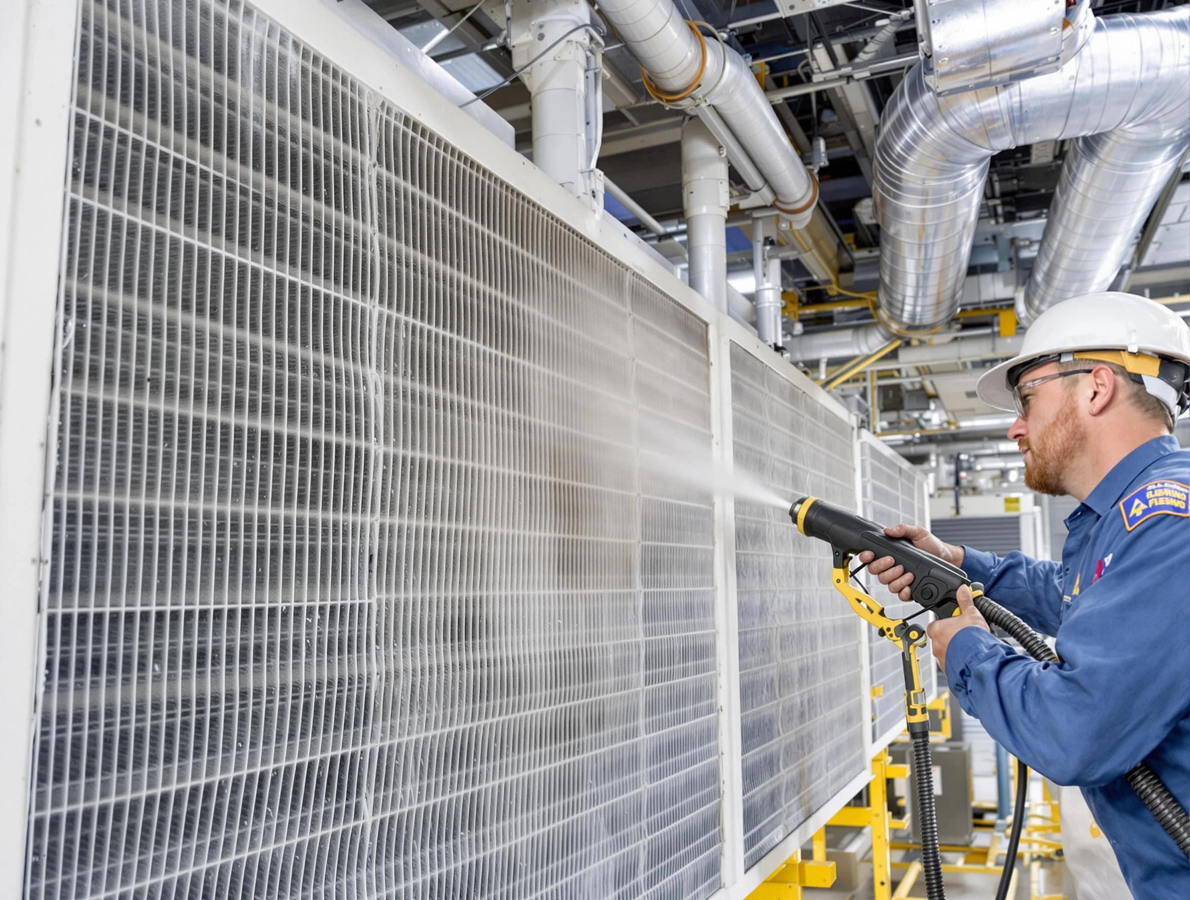 Professional commercial coil cleaning by Mount Juliet Air Duct Cleaning in Mount Juliet