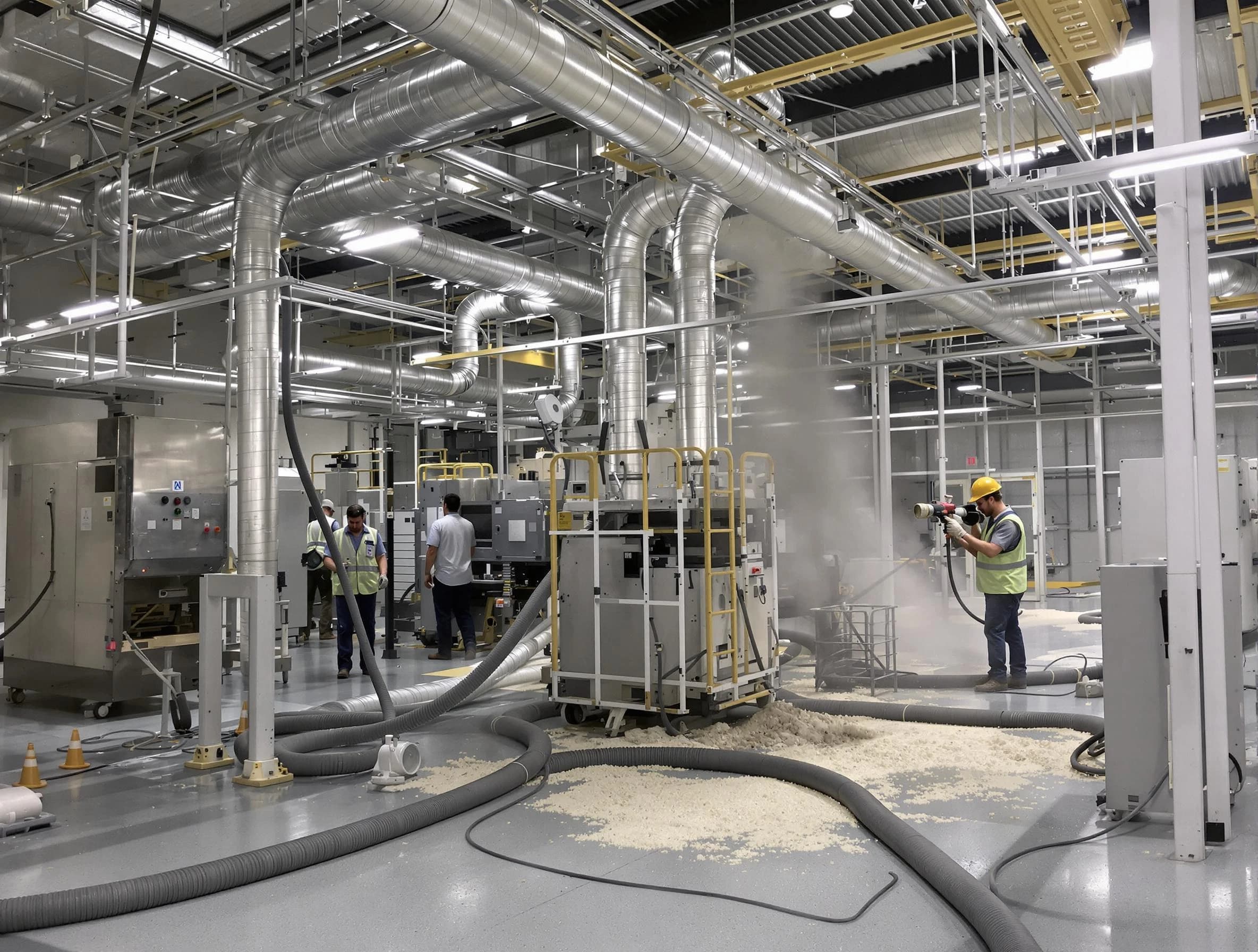 Heavy-duty industrial duct cleaning by Mount Juliet Air Duct Cleaning in Mount Juliet