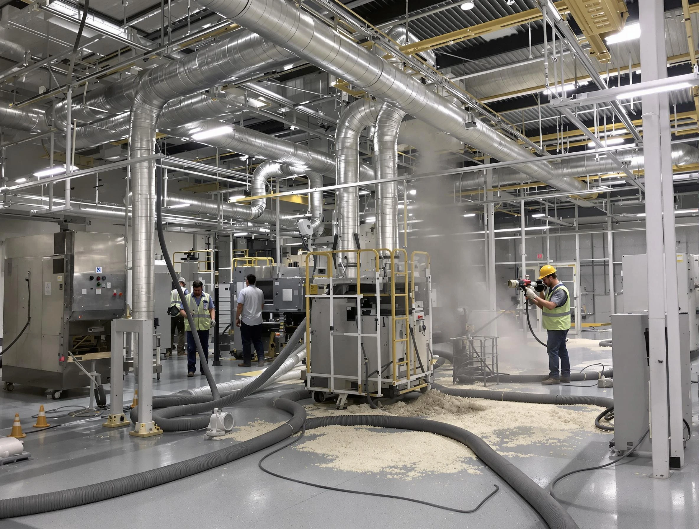 Heavy-duty industrial duct cleaning by Mount Juliet Air Duct Cleaning in Mount Juliet