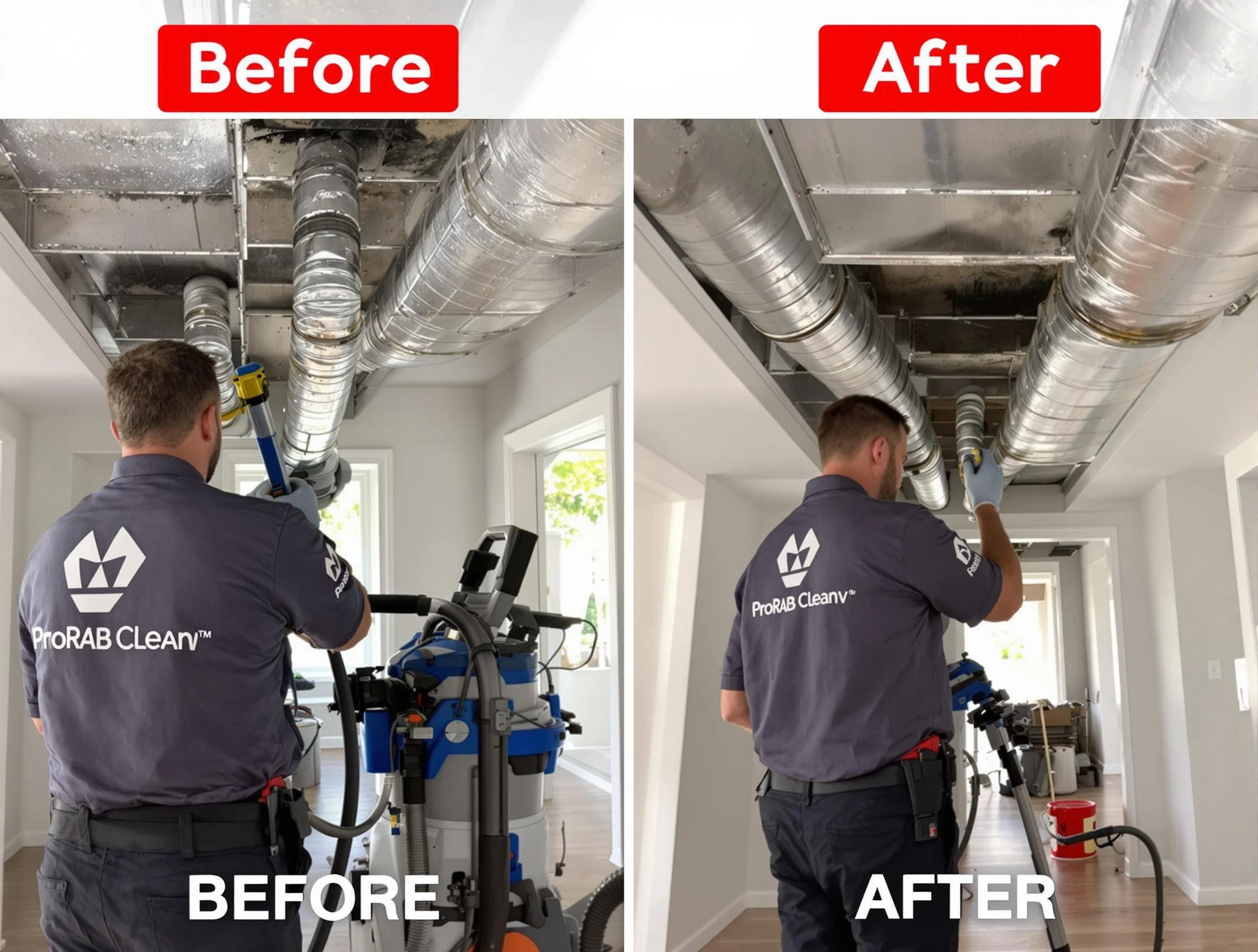 Mount Juliet Air Duct Cleaning expert performing thorough residential duct cleaning in a Mount Juliet home